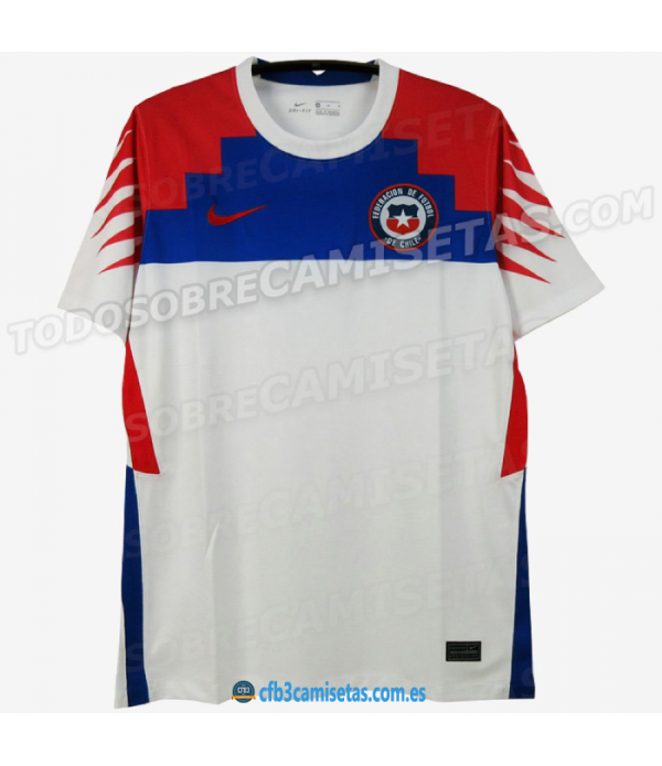 CFB3-Camisetas Chile 2a Equipación 2020/21