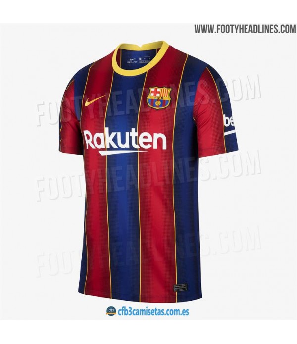 CFB3-Camisetas FC Barcelona 1a Equipación 2020/21