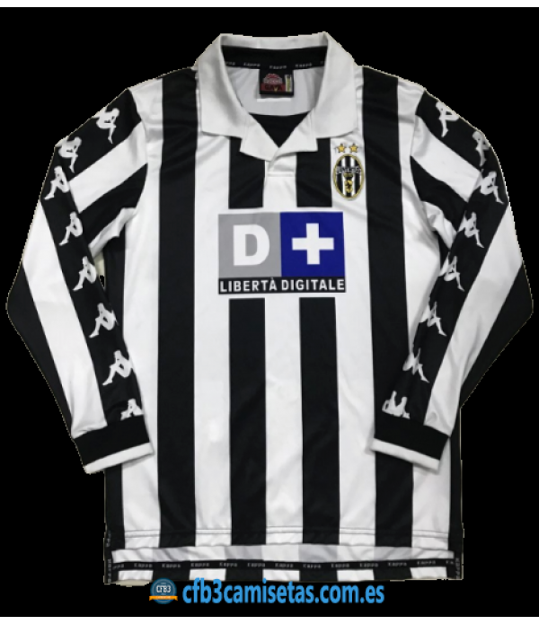 CFB3-Camisetas Juventus 1a Equipación 1999-00 ML