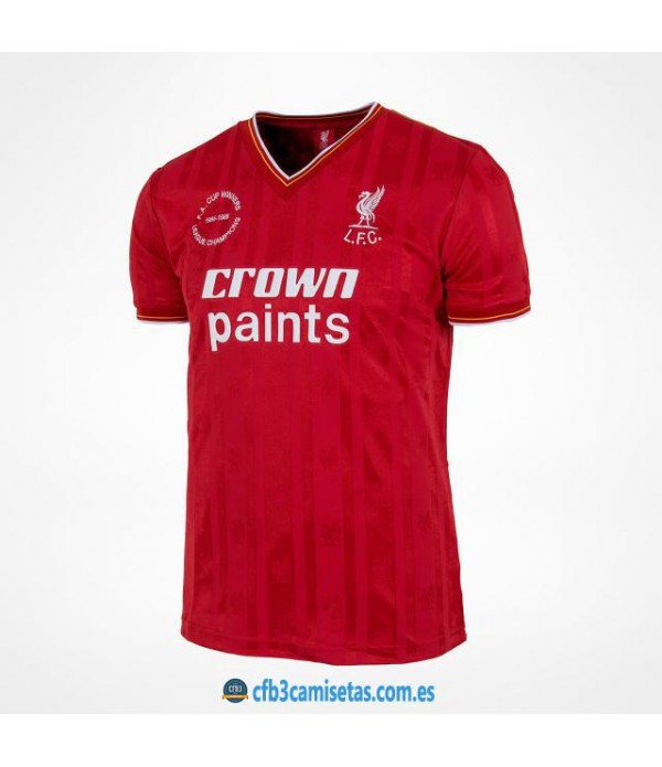 CFB3-Camisetas Liverpool 1a Equipación 1985-86