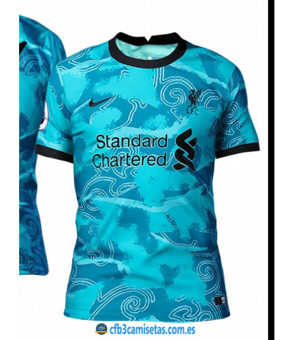 CFB3-Camisetas Liverpool 2a Equipación 2020/21