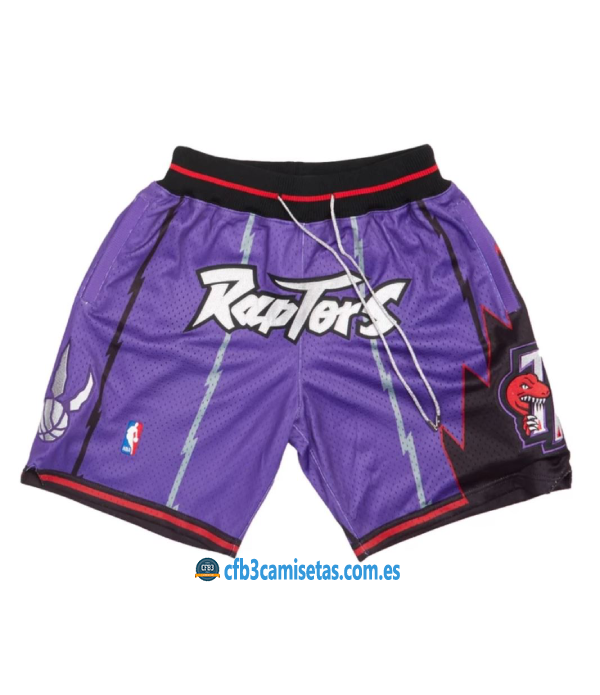 CFB3-Camisetas Pantalones Toronto Raptors 1998-99