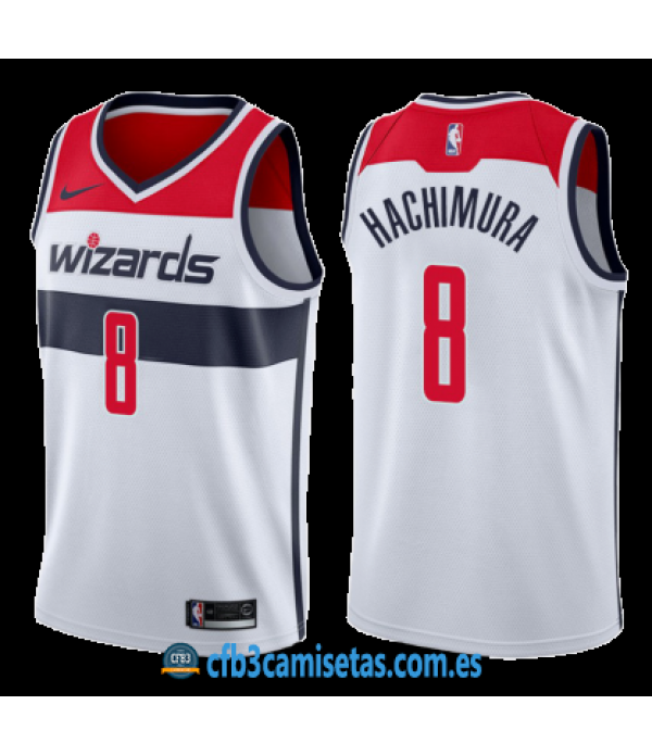 CFB3-Camisetas Rui Hachimura Washington Wizards 2019/20 - Association