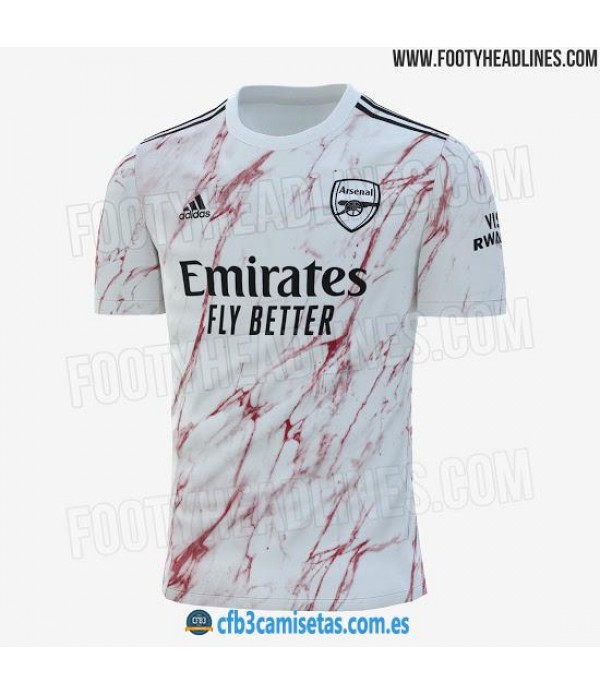 CFB3-Camisetas Arsenal 2a Equipación 2020/21