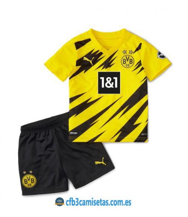 CFB3-Camisetas Borussia Dortmund 1a Equipación 2020/21 - NIÑOS