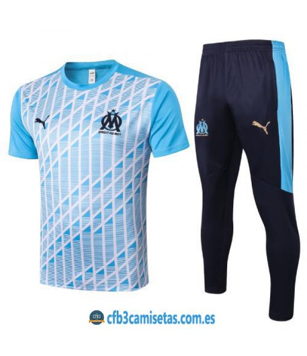 CFB3-Camisetas Camiseta Pantalones Olympique Marsella 2020/21