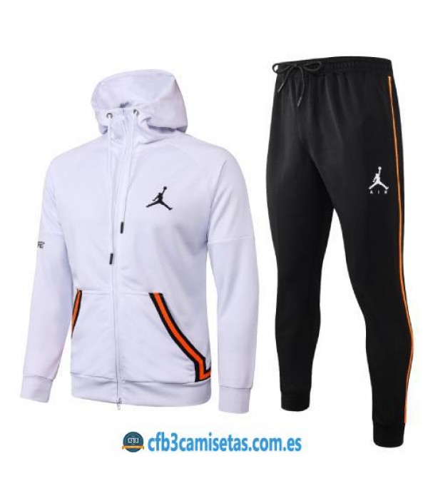 CFB3-Camisetas Chándal Air Jordan 2020/21 - Blanco