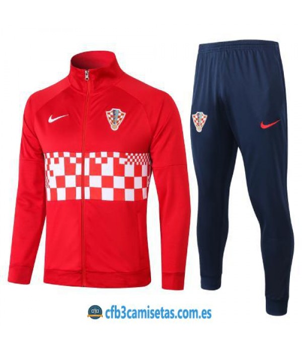 CFB3-Camisetas Chándal Croacia 2020/21