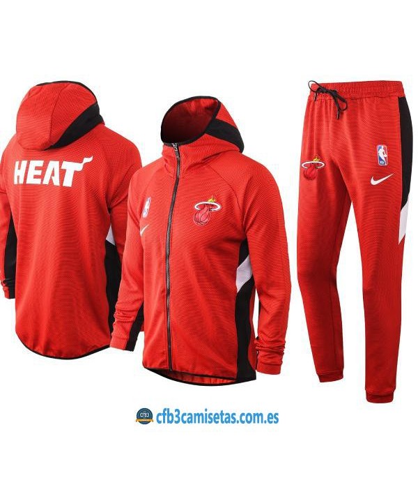 CFB3-Camisetas Chándal Miami Heat - Red