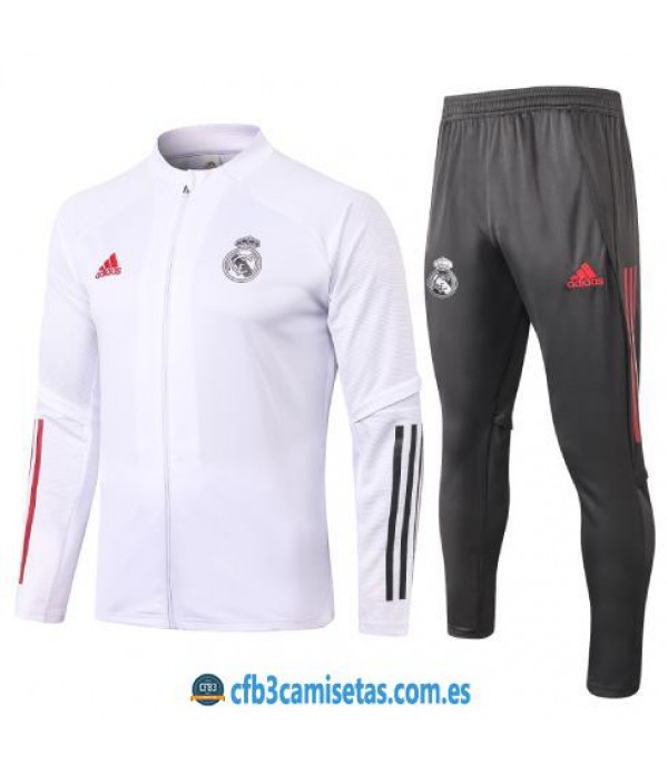 CFB3-Camisetas Chándal Real Madrid 2020/21