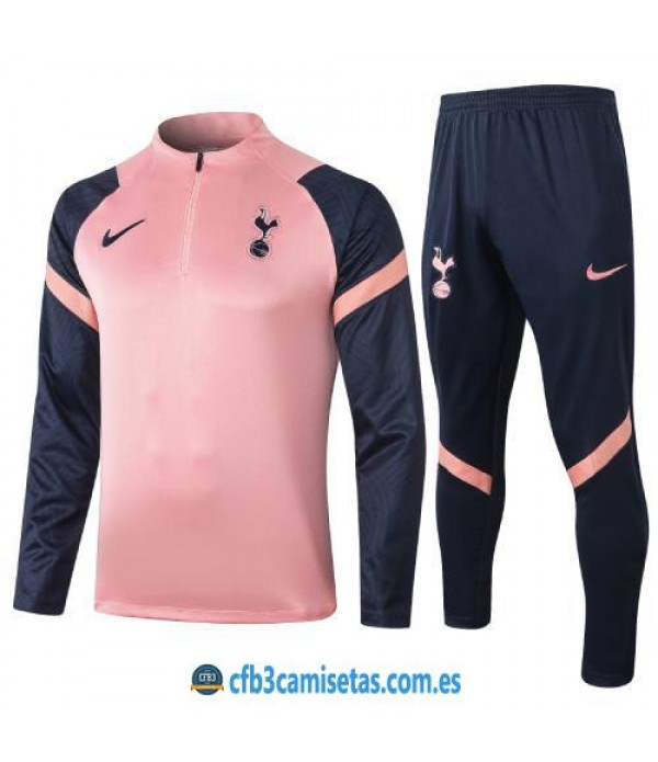 CFB3-Camisetas Chándal Tottenham Hotspur 2020/21 - Rosa