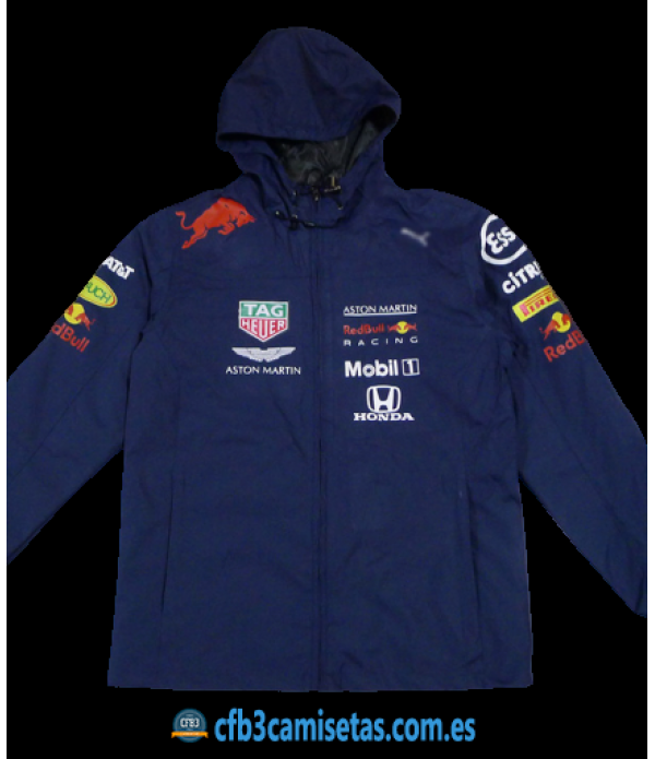 CFB3-Camisetas Chaqueta para lluvia Red Bull Racing 2020