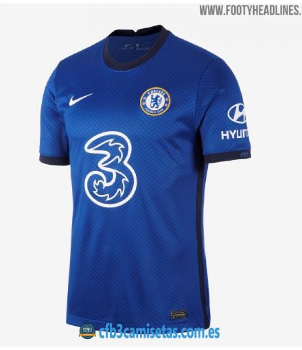 CFB3-Camisetas Chelsea 1a Equipación 2020/21