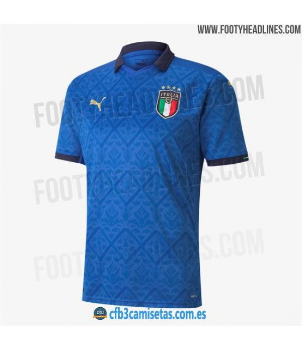 CFB3-Camisetas Italia 1a Equipación 2020