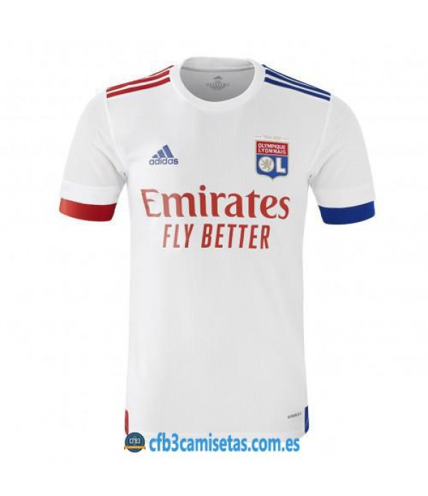 CFB3-Camisetas Olympique Lyon 1a Equipación 2020/21