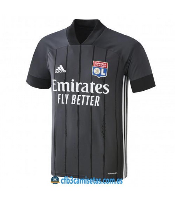 CFB3-Camisetas Olympique Lyon 2a Equipación 2020/21
