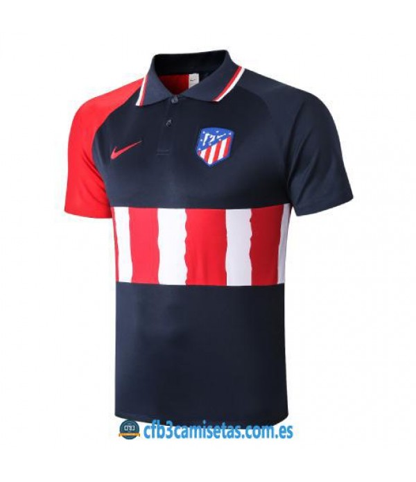 CFB3-Camisetas Polo Atlético Madrid 2020/21