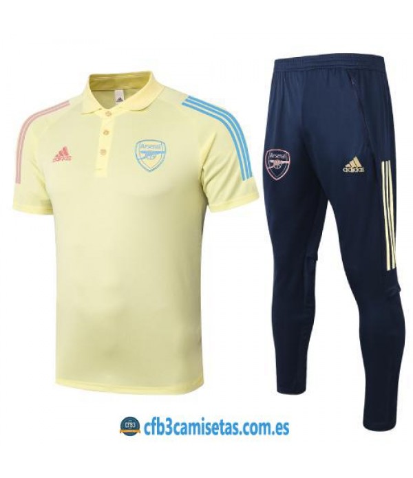 CFB3-Camisetas Polo Pantalones Arsenal 2020/21