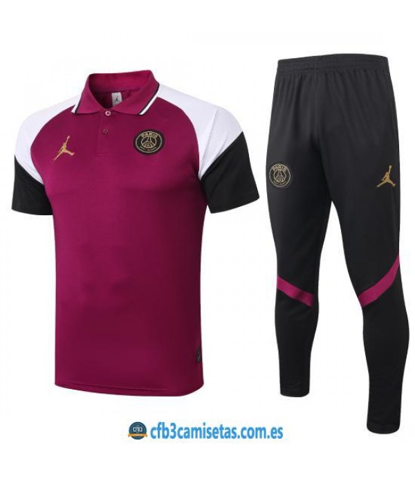 CFB3-Camisetas Polo Pantalones PSG 2020/21