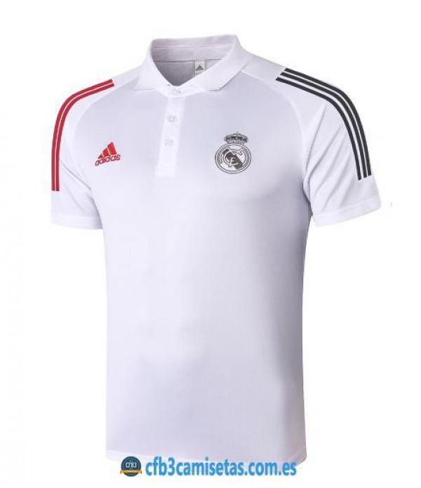 CFB3-Camisetas Polo Real Madrid 2020/21