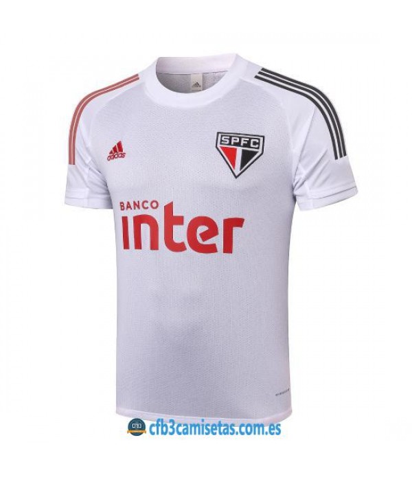 CFB3-Camisetas Camiseta Entrenamiento Sao Paulo 2020/21