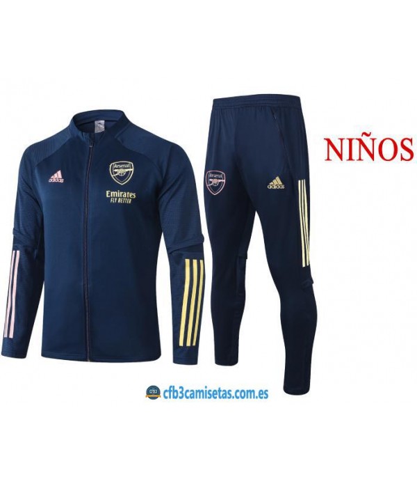 CFB3-Camisetas Chándal Arsenal 2020/21 - NIÑOS