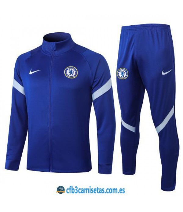 CFB3-Camisetas Chándal Chelsea 2020/21