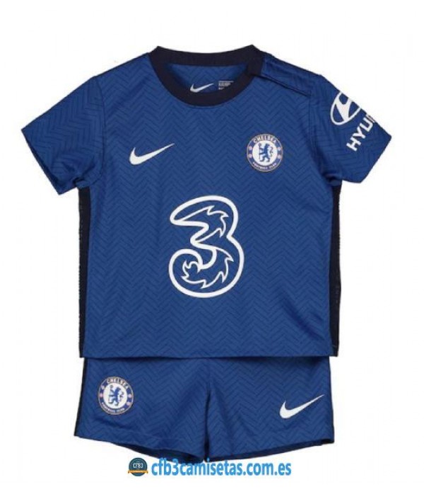 CFB3-Camisetas Chelsea 1a Equipación 2020/21 Kit Junior