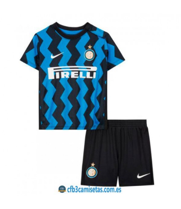 CFB3-Camisetas Inter Milan 1a Equipación 2020/21 Kit Junior