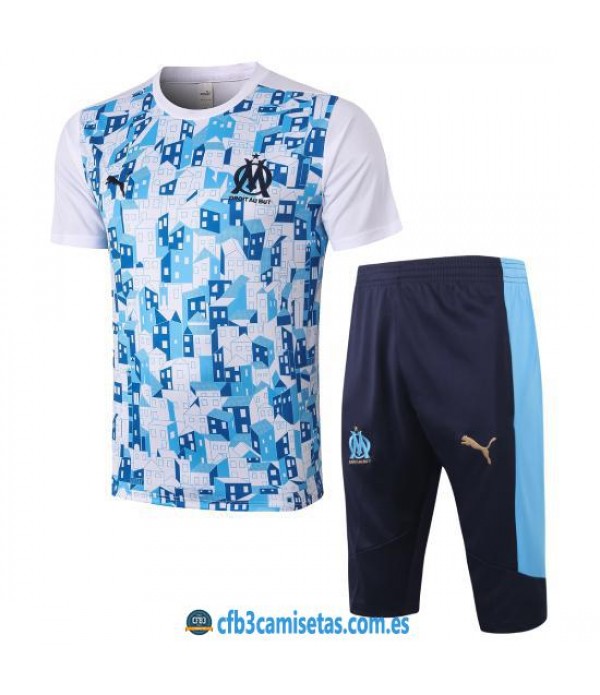 CFB3-Camisetas Kit Entrenamiento Olympique Marsella 2020/21