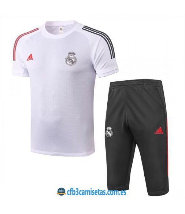 CFB3-Camisetas Kit Entrenamiento Real Madrid 2020/21