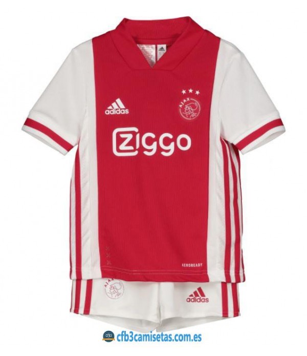 CFB3-Camisetas Ajax Amsterdam 1a Equipación 2020/21 - NIÑOS