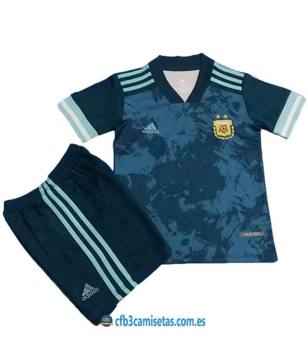 CFB3-Camisetas Argentina 2a equipación 2020/21 - niÑos