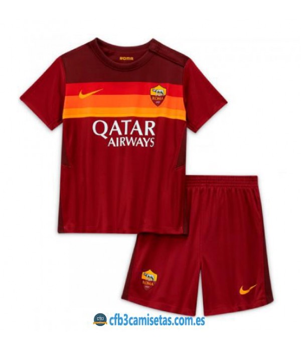 CFB3-Camisetas AS Roma 1a Equipación 2020/21 - NIÑOS