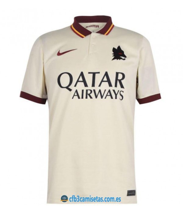 CFB3-Camisetas As roma 2a equipación 2020/21