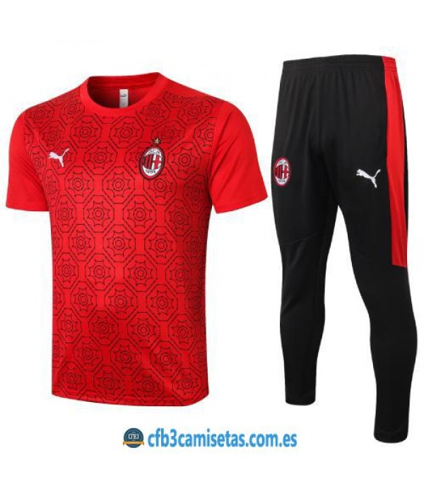 CFB3-Camisetas Camiseta pantalones ac milan 2020/21