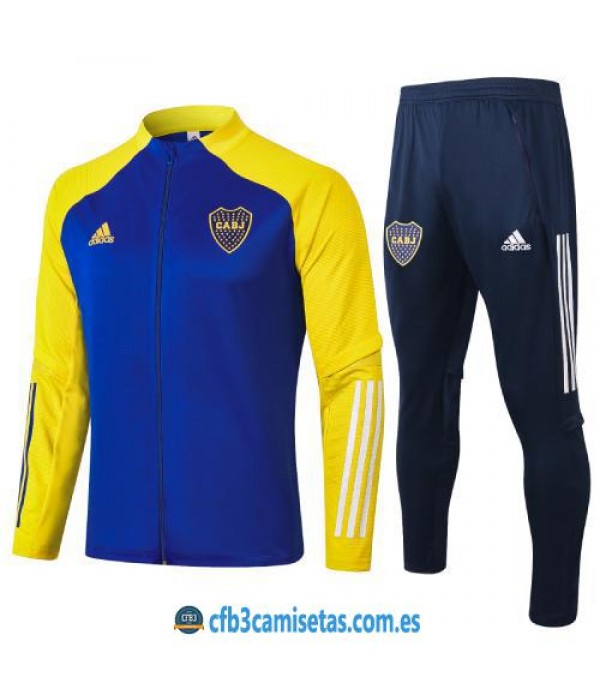 CFB3-Camisetas Chandal Boca Juniors 2020/21 Amarillo