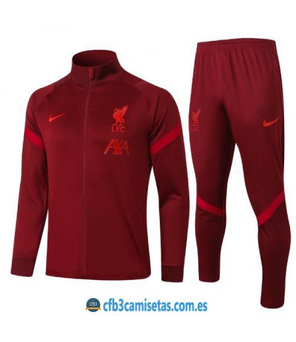 CFB3-Camisetas Chándal Liverpool 2020/21