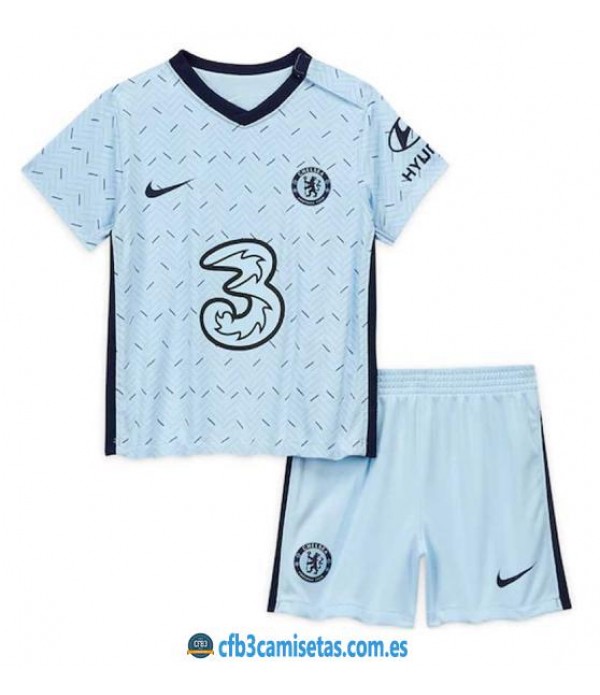 CFB3-Camisetas Chelsea 2a Equipación 2020/21 - NIÑOS