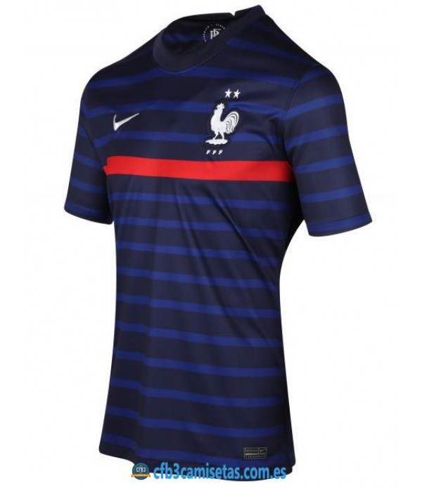 CFB3-Camisetas Francia 1a equipación 2020/21