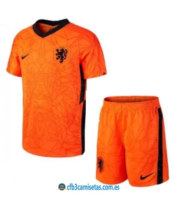 CFB3-Camisetas Holanda 1a equipación 2020/21 - niÑos