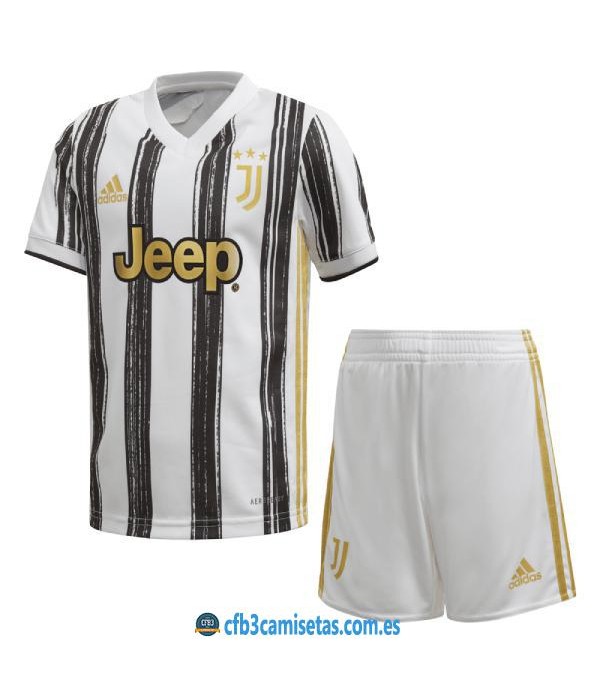 CFB3-Camisetas Juventus 1a Equipación 2020/21 - NIÑOS