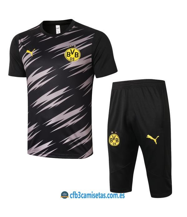 CFB3-Camisetas Kit entrenamiento borussia dortmund 2020/21 - negro