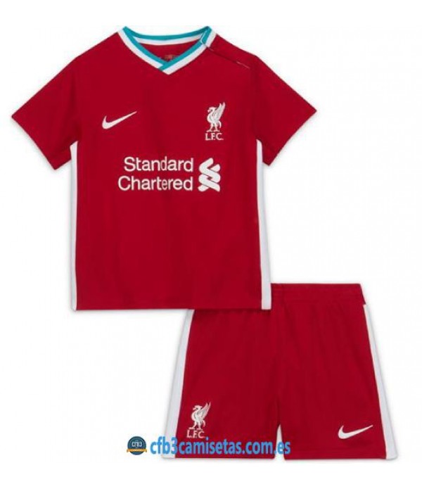 CFB3-Camisetas Liverpool 1a Equipación 2020/21 - NIÑOS