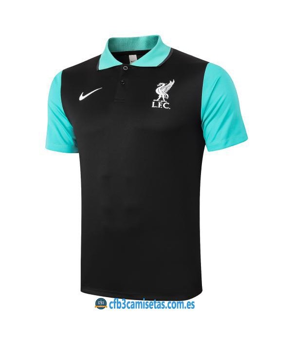 CFB3-Camisetas Polo liverpool 2020/21 negro