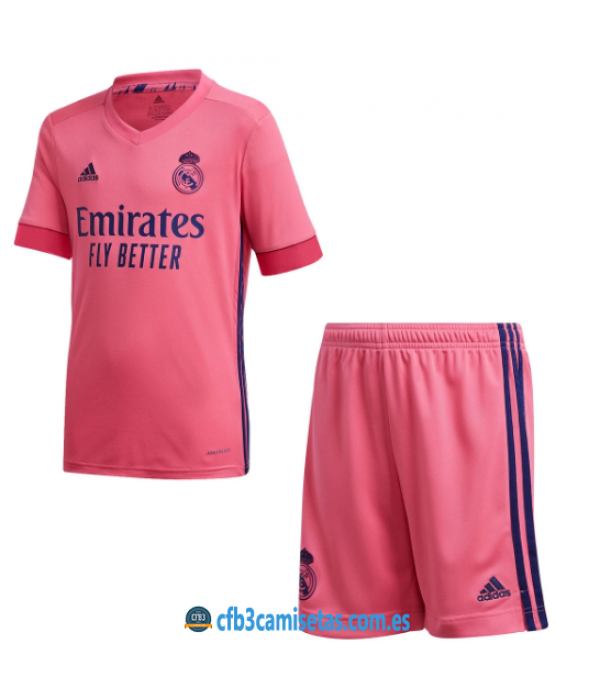 CFB3-Camisetas Real Madrid 2a Equipación 2020/21 - NIÑOS