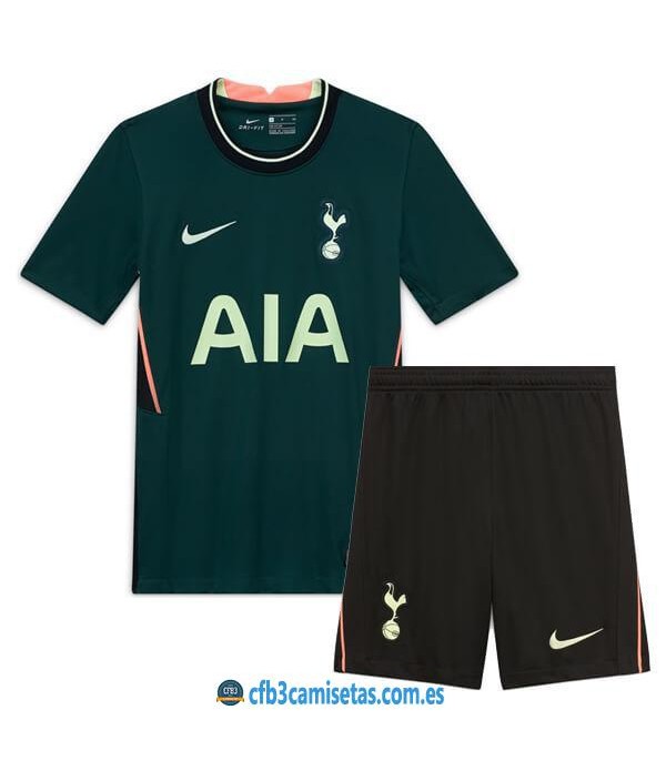 CFB3-Camisetas Tottenham Hotspur 2a Equipación 2020/21 - NIÑOS