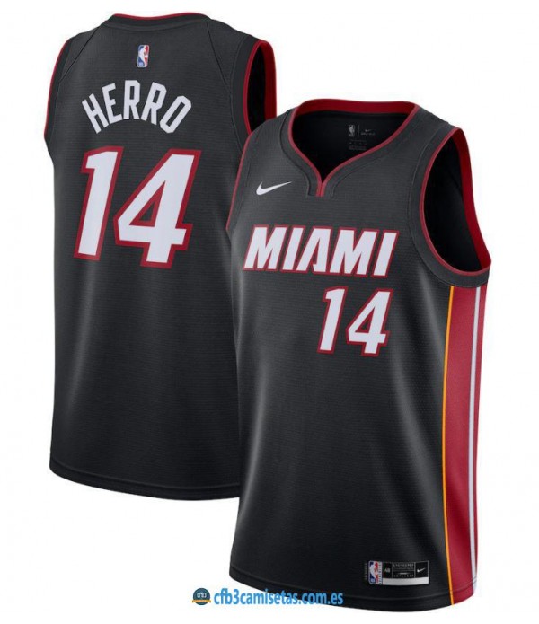 CFB3-Camisetas Tyler herro miami heat 2020/21 - icon