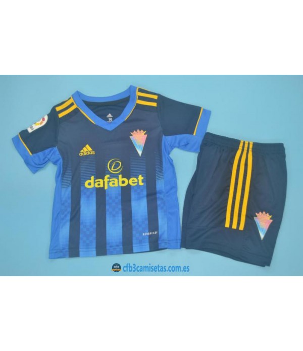 CFB3-Camisetas Cadiz 2a equipación 2020/21 - niÑos