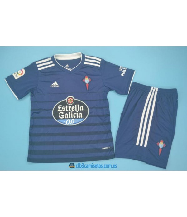 CFB3-Camisetas Celta de vigo 2a equipación 2020/21 - niÑos